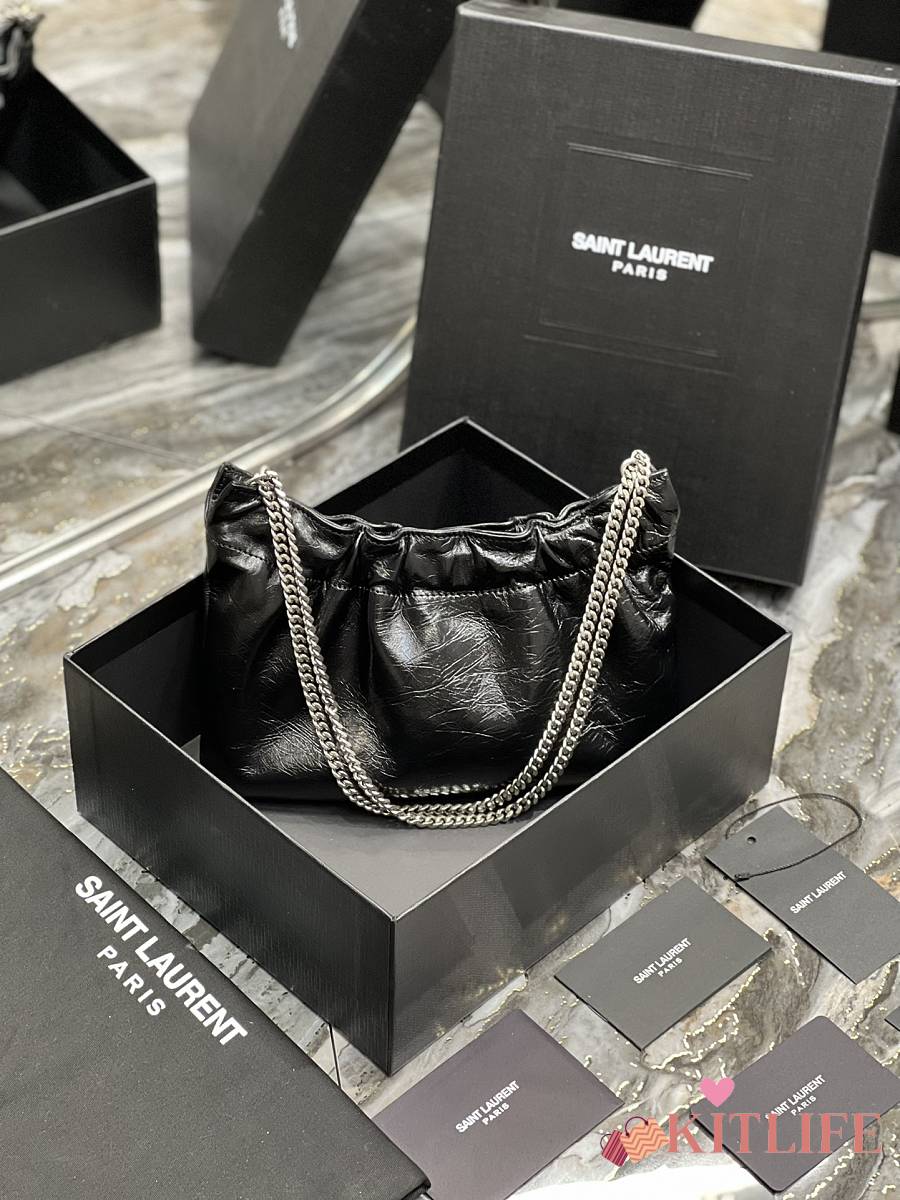 ysl pacpac leather hobo bag