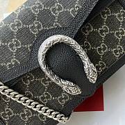 Kitlife Gucci Dionysus GG Black and Ivory Denim Jacquard - 476432 - 28x17x9cm - 6