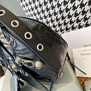 Kitlife Balenciaga Le Cagole Leather Shoulder Bag Black - 33×9×16cm - 6