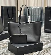 Kitlife YSL Shopping Tote Bag Black - 394195 - 38×28×13cm - 1