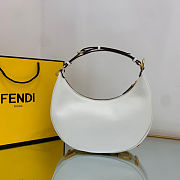 Kitlife Fendigraphy Small White Bianco leather bag - 8BR798 - 29x24.5x10cm - 5