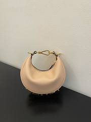 Kitlife Fendi Nano Fendigraphy Pink Rosa leather charm - 7AS089 - 16.5x14x5cm - 1