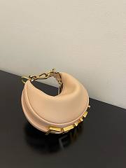 Kitlife Fendi Nano Fendigraphy Pink Rosa leather charm - 7AS089 - 16.5x14x5cm - 2