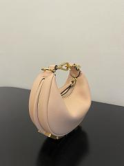 Kitlife Fendi Nano Fendigraphy Pink Rosa leather charm - 7AS089 - 16.5x14x5cm - 3