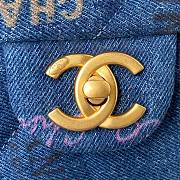 Kitlife Chanel Graffiti Denim CF - 28×16x6cm - 2