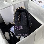 Kitlife Chanel Crow Denim CF - 23x14x8cm - 6