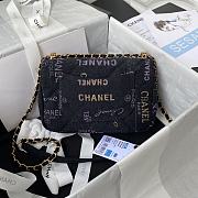 Kitlife Chanel Crow Denim CF - 23x14x8cm - 4