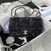Kitlife Chanel Crow Denim CF - 28×16x6 cm - 1