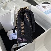 Kitlife Chanel Crow Denim CF - 28×16x6 cm - 6