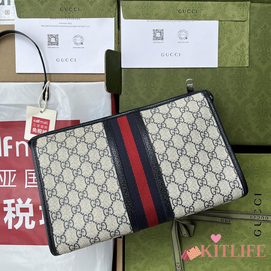 Kitlife Gucci Ophidia Blue GG toiletry case - 598234 - 28.5x18x9cm ...