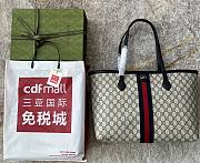 Kitlife Gucci Ophidia Blue GG Medium Tote - 631685 - 38x28x14cm - 1
