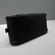 Kitlife Prada Black Leather Triangle bag - 1BB082 - 26x15x12cm - 2