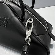 Kitlife Prada Black Leather Triangle bag - 1BB082 - 26x15x12cm - 5