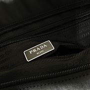 Kitlife Prada Re-Nylon black tote bag farbic leather - 1BG05 - 35x29x15.5cm - 5