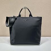 Kitlife Prada Nylon and Leather Tote Bag - VG086 - 40x38x16cm - 1