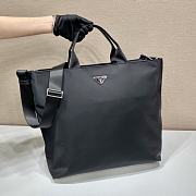 Kitlife Prada Nylon and Leather Tote Bag - VG086 - 40x38x16cm - 3