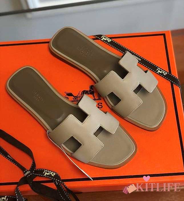Hermes Oran Sandal Beige - kitlife.ru