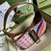 Kitlife Gucci Jackie 1961 small shoulder bag GG Supreme Canvas - ‎ ‎636706 - 28x19x4.5cm - 5