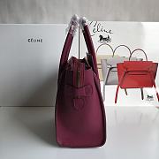 Kitlife Celine Luggage MICRO LUGGAGE HANDBAG IN BABY DRUMMED CALFSKIN Pink - 26x26x14 - 6