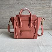 Kitlife Celine NANO LUGGAGE BAG IN DRUMMED CALFSKIN - 20x20x10cm - 1