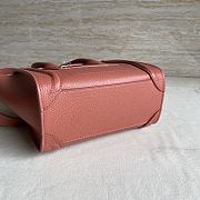Kitlife Celine NANO LUGGAGE BAG IN DRUMMED CALFSKIN - 20x20x10cm - 6