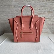 Kitlife Celine Luggage MICRO LUGGAGE HANDBAG IN BABY DRUMMED CALFSKIN - 26x26x14 - 1