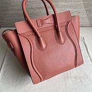 Kitlife Celine Luggage MICRO LUGGAGE HANDBAG IN BABY DRUMMED CALFSKIN - 26x26x14 - 3