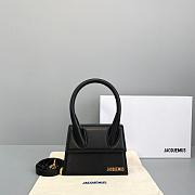 Kitlife Jacquemus Le Chiquito Noeud Handbag Black 18cm - 1