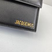 Kitlife Jacquemus Le Chiquito Noeud Handbag Black 18cm - 6