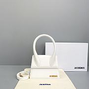 Kitlife Jacquemus Le Chiquito Noeud Handbag White 18cm - 1