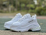 Kitlife Balnciaga Triple S All white - 1
