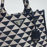 Kitlife Small Prada Symbole jacquard fabric handbag - 1BA354 - 28×9×22cm  - 2