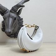 Kitlife Fendi Nano Fendigraphy White leather charm - 16.5x14x5cm - 6