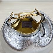 Ktilife Fendi Graphy Nano Silver laminated leather bag - 16.5x14x5cm - 2