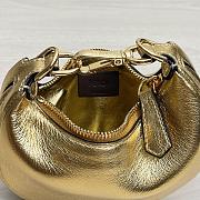 Ktilife Fendi Graphy Nano Gold laminated leather bag - 16.5x14x5cm - 3