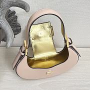 Kitlife Fendi Cookie Pink leather mini bag - 8BS065 - 22×17.5×4.5cm - 4