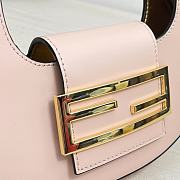 Kitlife Fendi Cookie Pink leather mini bag - 8BS065 - 22×17.5×4.5cm - 3