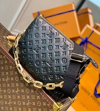 Kitlife Louis Vuitton Coussin MM Black - M57783 - 34 x 24 x 12 cm