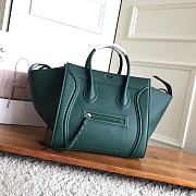 Kitlife Celine Luggage Phantom Bag emerald green -  30x28x24cm - 1