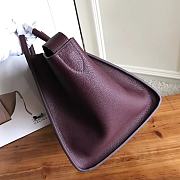 Kitlife Celine Luggage Phantom Bag Burgundy - 30x28x24cm - 6