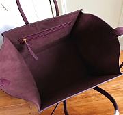 Kitlife Celine Luggage Phantom Bag Burgundy - 30x28x24cm - 3