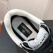 Kitlife Chanel Sneaker Fabric, Suede Calfskin & Grained Calfskin Black - 6