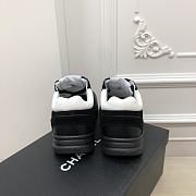 Kitlife Chanel Sneaker Fabric, Suede Calfskin & Grained Calfskin Black - 5