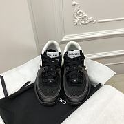Kitlife Chanel Sneaker Fabric, Suede Calfskin & Grained Calfskin Black - 4