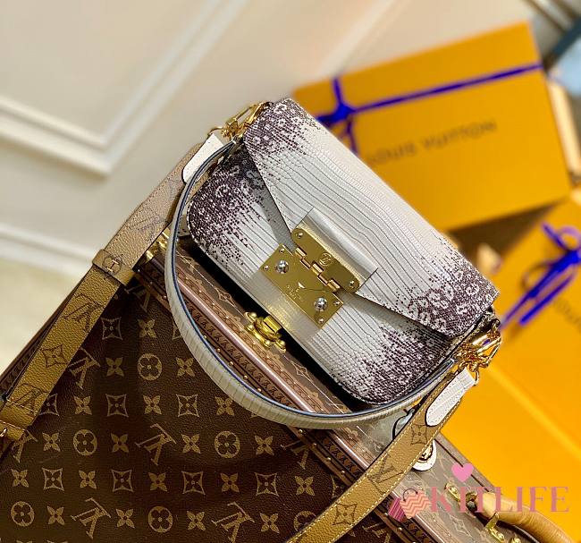 Kitlife Louis Vuitton Swing Bag H27 Python Leather - M20393 - 24 x 15 x 6 cm - 1