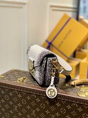 Kitlife Louis Vuitton Swing Bag H27 Python Leather - M20393 - 24 x 15 x 6 cm - 4
