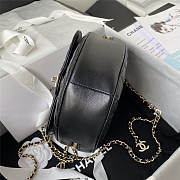 Kitlife Chanel Heart Bag Lambskin Black - AS3191 - 20x17x6.5cm - 4