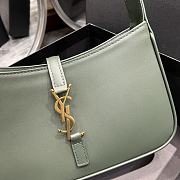 Kitlife YSL LE 5 A 7 Hobo VERT FONCE Bag In Smooth Leather - 25X14X6cm - 6