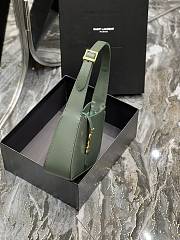 Kitlife YSL LE 5 A 7 Hobo VERT FONCE Bag In Smooth Leather - 25X14X6cm - 4