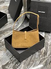 Kitlife YSL LE 5 A 7 HOBO Sable BAG IN Suede Leather - 25X14X6cm - 5